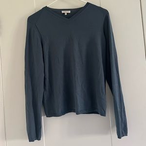 LAFAYETTE 148 NEW YORK - Blue Grey Sweater